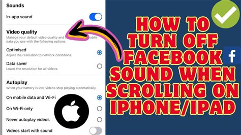 facebook swipe noise|How to Turn Off Facebook Sounds